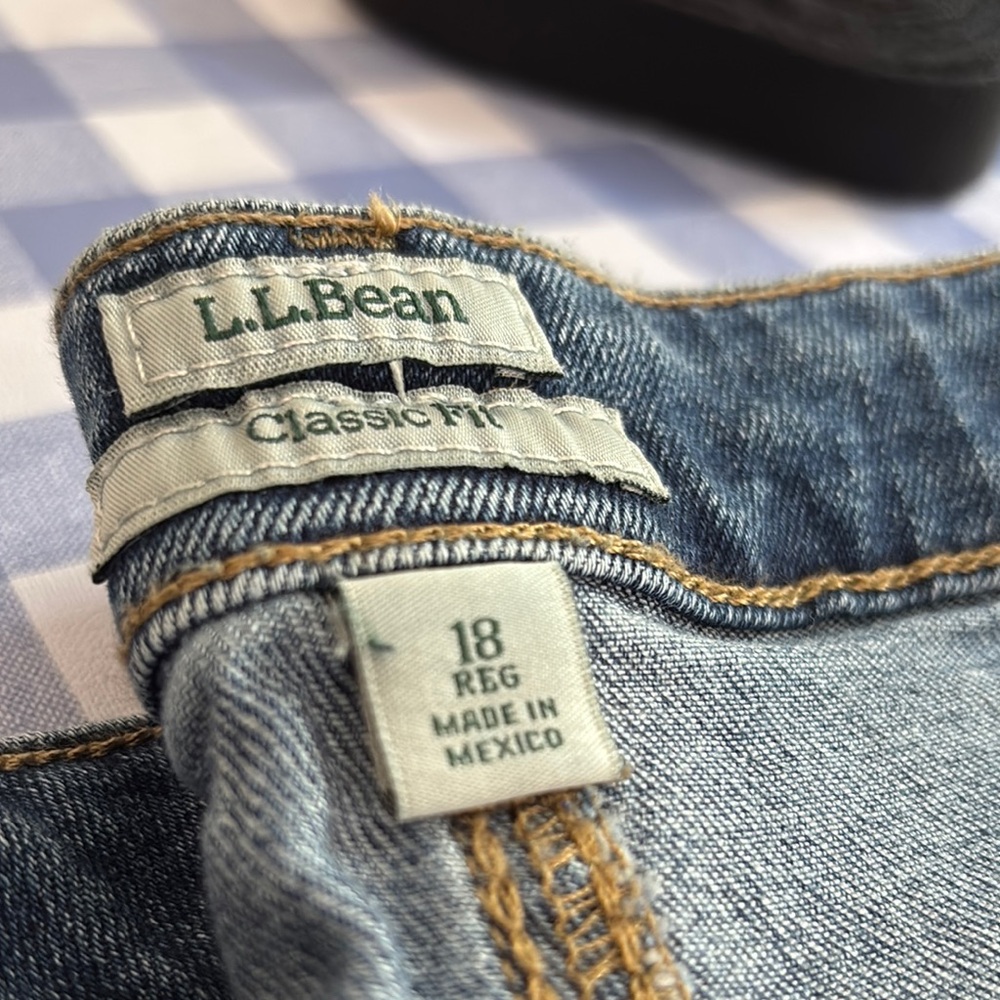 L.L. Bean Classic Fit Denim Jeans